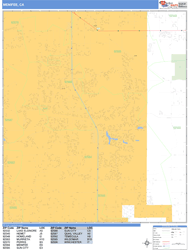 Menifee Wall Map