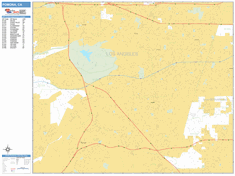 Pomona Wall Map