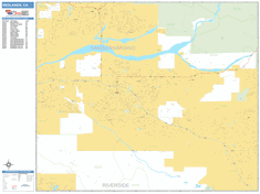 Redlands Wall Map