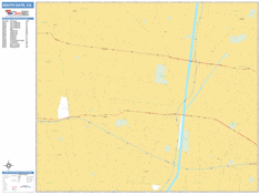 South Gate Wall Map