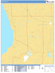 Torrance Wall Map