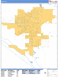 Tracy Wall Map