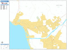 Ventura Wall Map