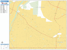 Whittier Wall Map