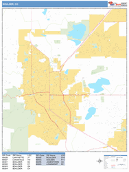 Boulder Wall Map