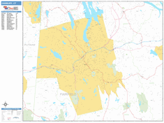 Danbury Wall Map