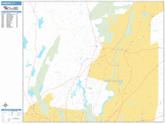 Hamden Wall Map