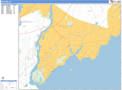 Milford Wall Map