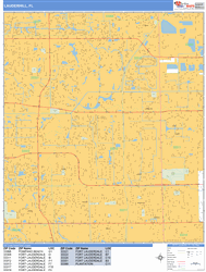 Lauderhill Wall Map