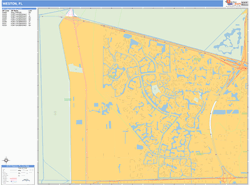 Weston Wall Map