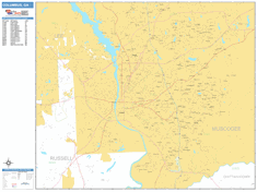 Columbus Wall Map