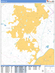 Smyrna Wall Map