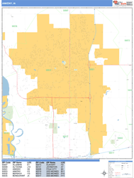 Ankeny Wall Map