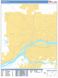 Davenport Wall Map