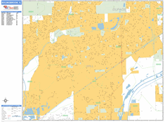 Bolingbrook Wall Map