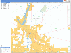 Noblesville Wall Map