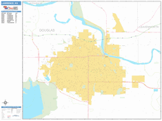 Lawrence Wall Map