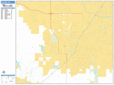 Olathe Wall Map