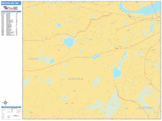 Brookline Wall Map