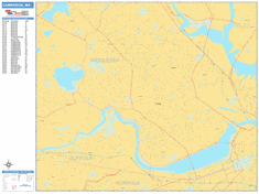 Cambridge Wall Map