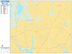 Malden Wall Map