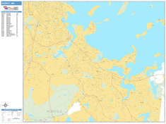 Quincy Wall Map