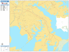 Dundalk Wall Map