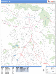 Ellicott City Wall Map