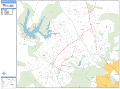 Germantown Wall Map