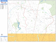 Towson Wall Map