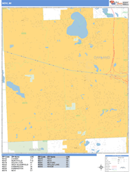 Novi Wall Map