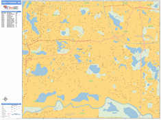 Eden Prairie Wall Map