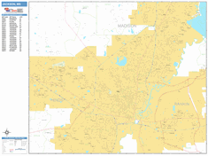 Jackson Wall Map