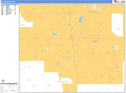 Southaven Wall Map