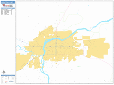 Great Falls Wall Map