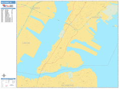 Bayonne Wall Map