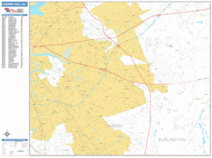 Cherry Hill Wall Map