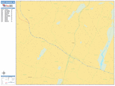 East Orange Wall Map