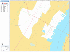 Union City Wall Map