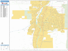 Albuquerque Wall Map