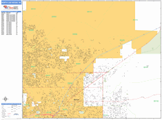 North Las Vegas Wall Map