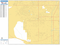 Spring Valley Wall Map