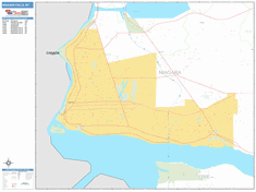 Niagara Falls Wall Map