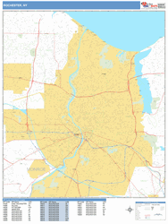 Rochester Wall Map