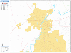 Hamilton Wall Map