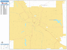 Youngstown Wall Map
