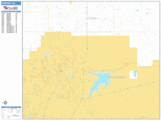 Edmond Wall Map