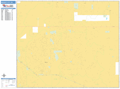 Midwest City Wall Map