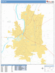 Salem Wall Map