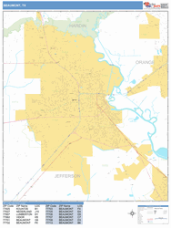 Beaumont Wall Map